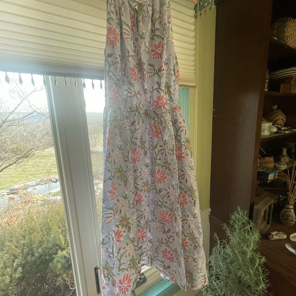 Maxime Zeaburg block print floral dress - Picture 3 of 7